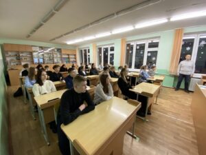 Встреча с преподавателем из Витебской ветеринарной академии